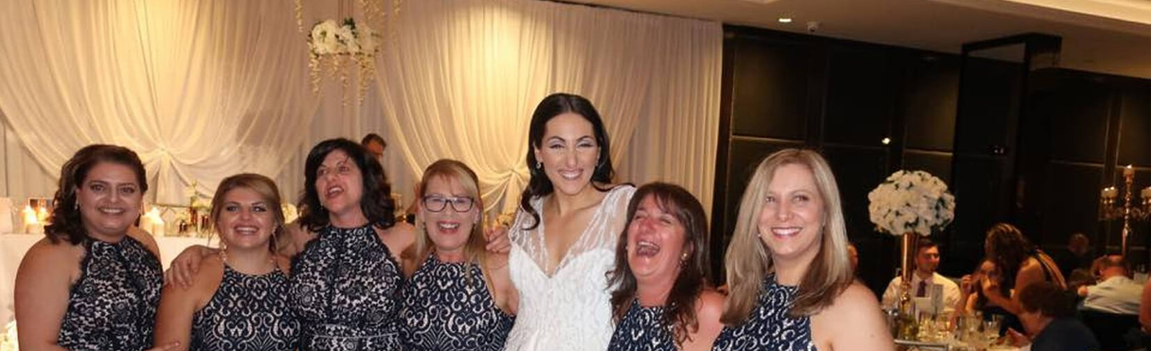 six women turned up to a wedding in the same dress